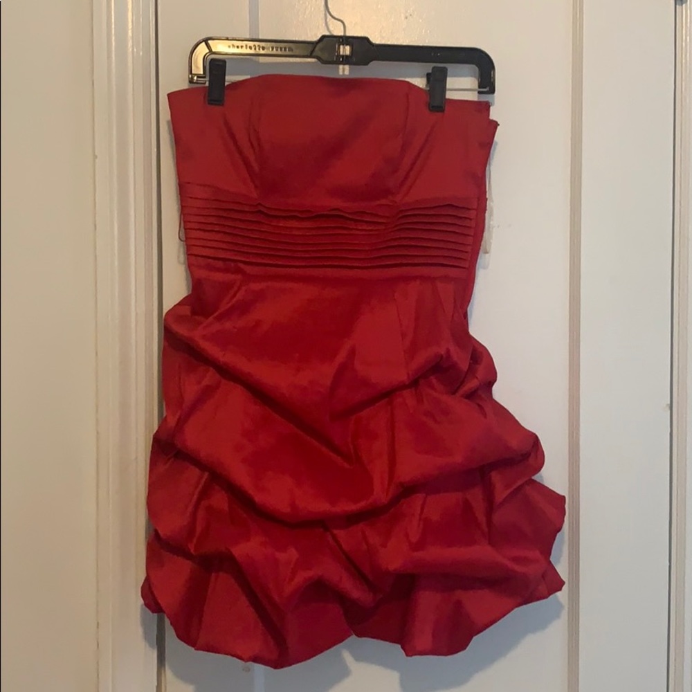 Red dress